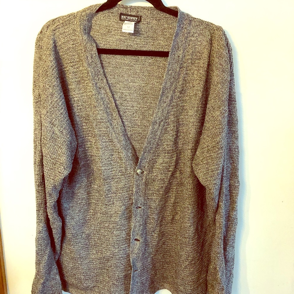 MEN HOLT RENFREW KNIT CARDIGAN